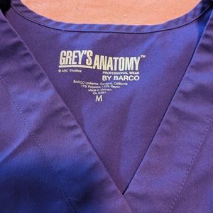 Grey's Anatomy Grape Purple Scrub Set - Medium